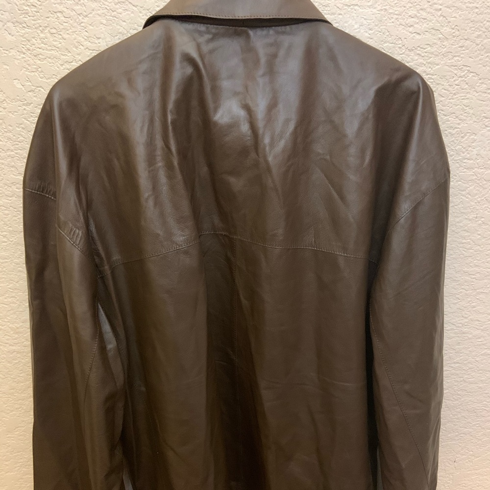 Men leather jacket - Picture 6 of 6